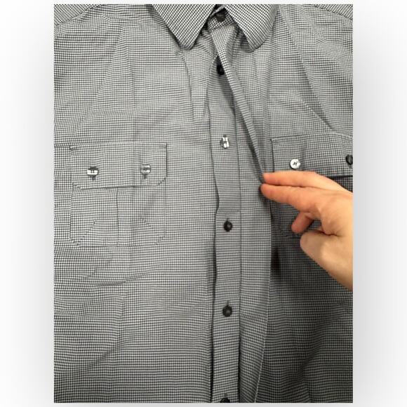 EUC Murano Men’s Casual Button-Down Short Sleeve Shirt - Size XXL P156 - Picture 4 of 11